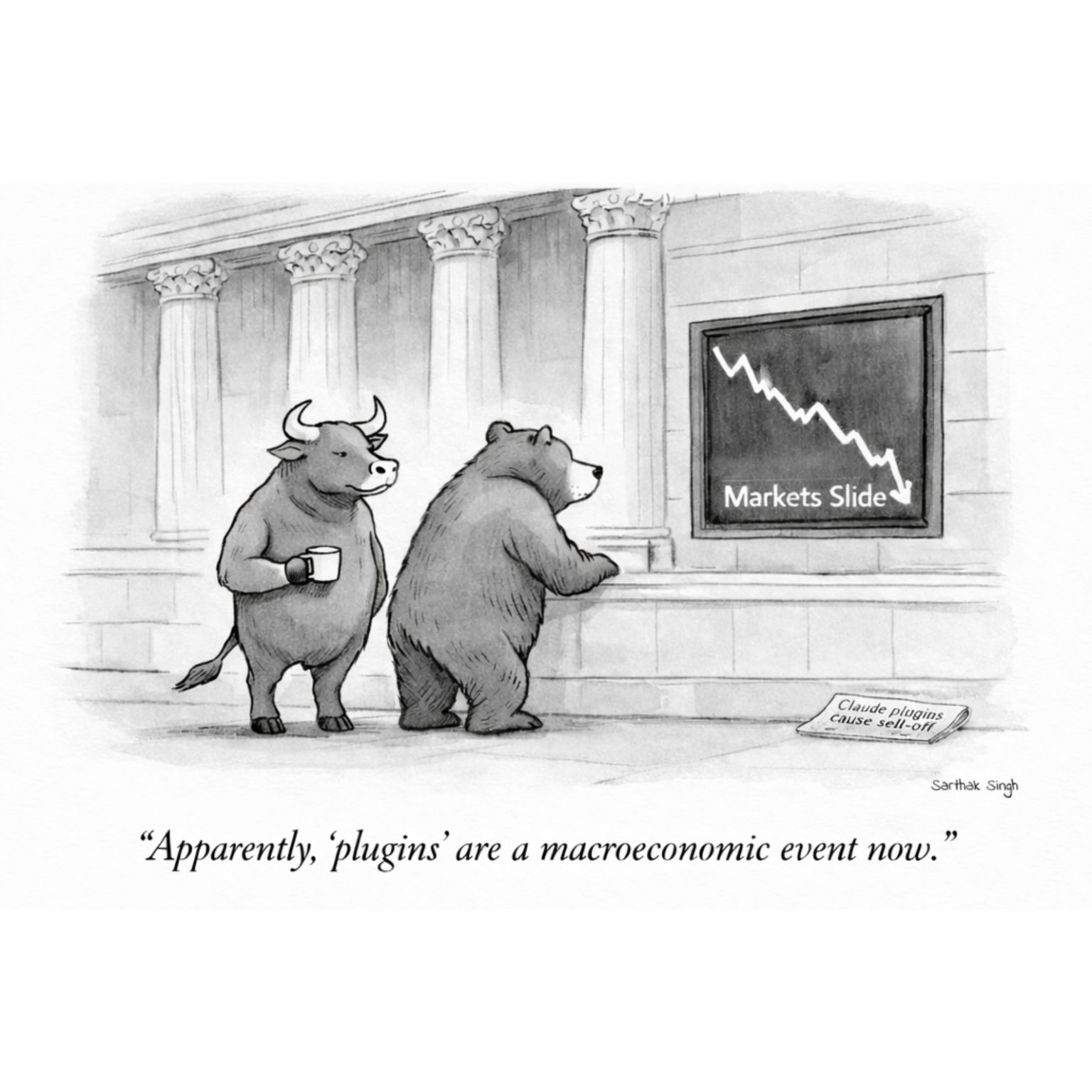 The signed editorial cartoon published with this post.