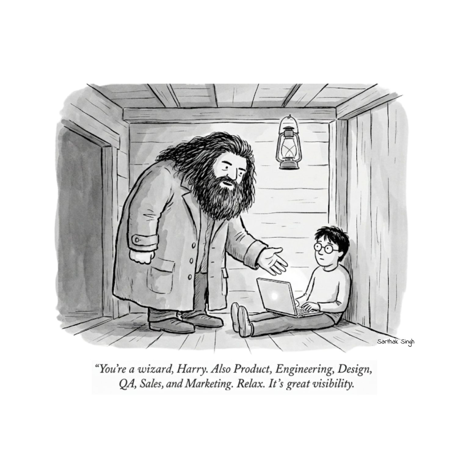 The signed editorial cartoon published with this post.