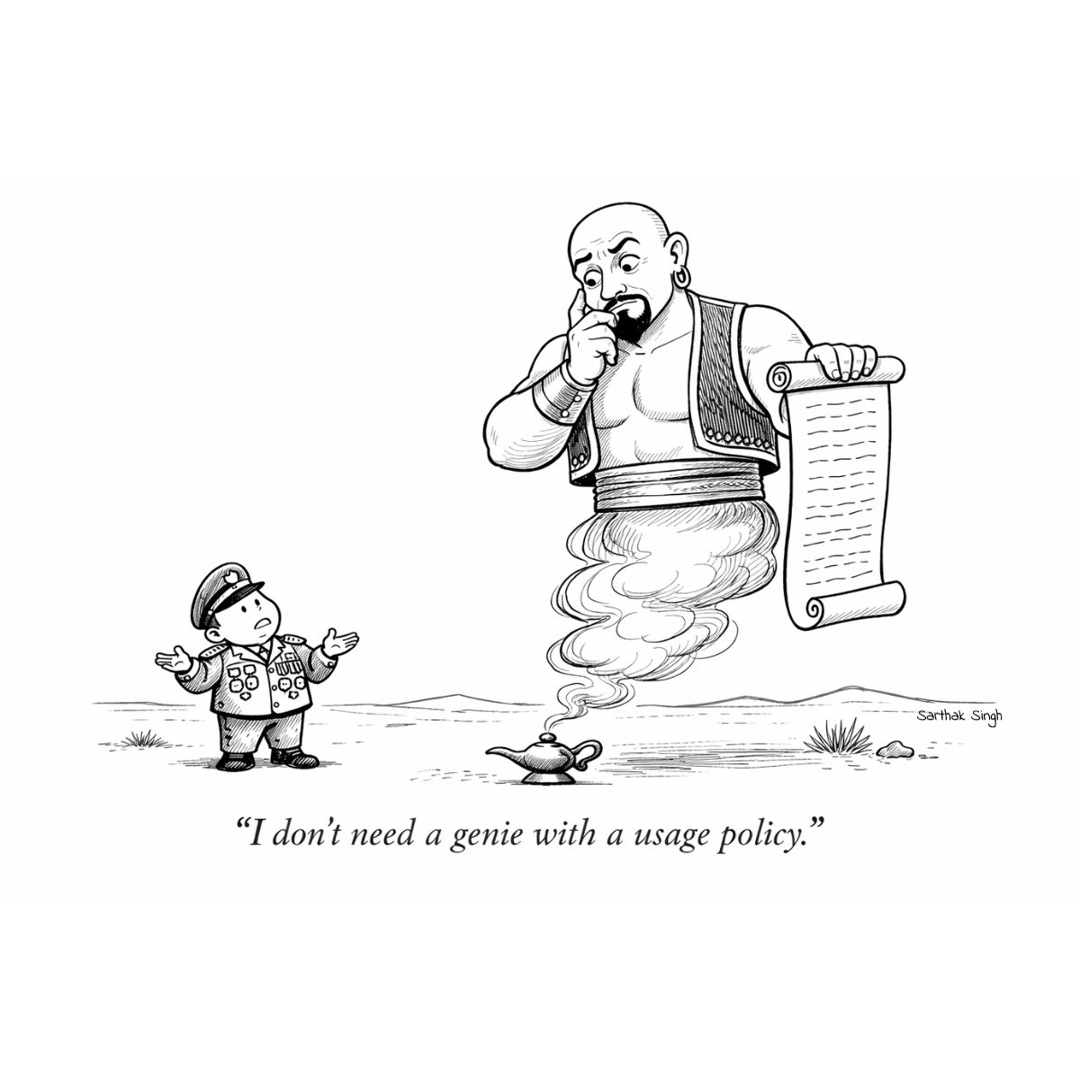 The signed editorial cartoon published with this post.
