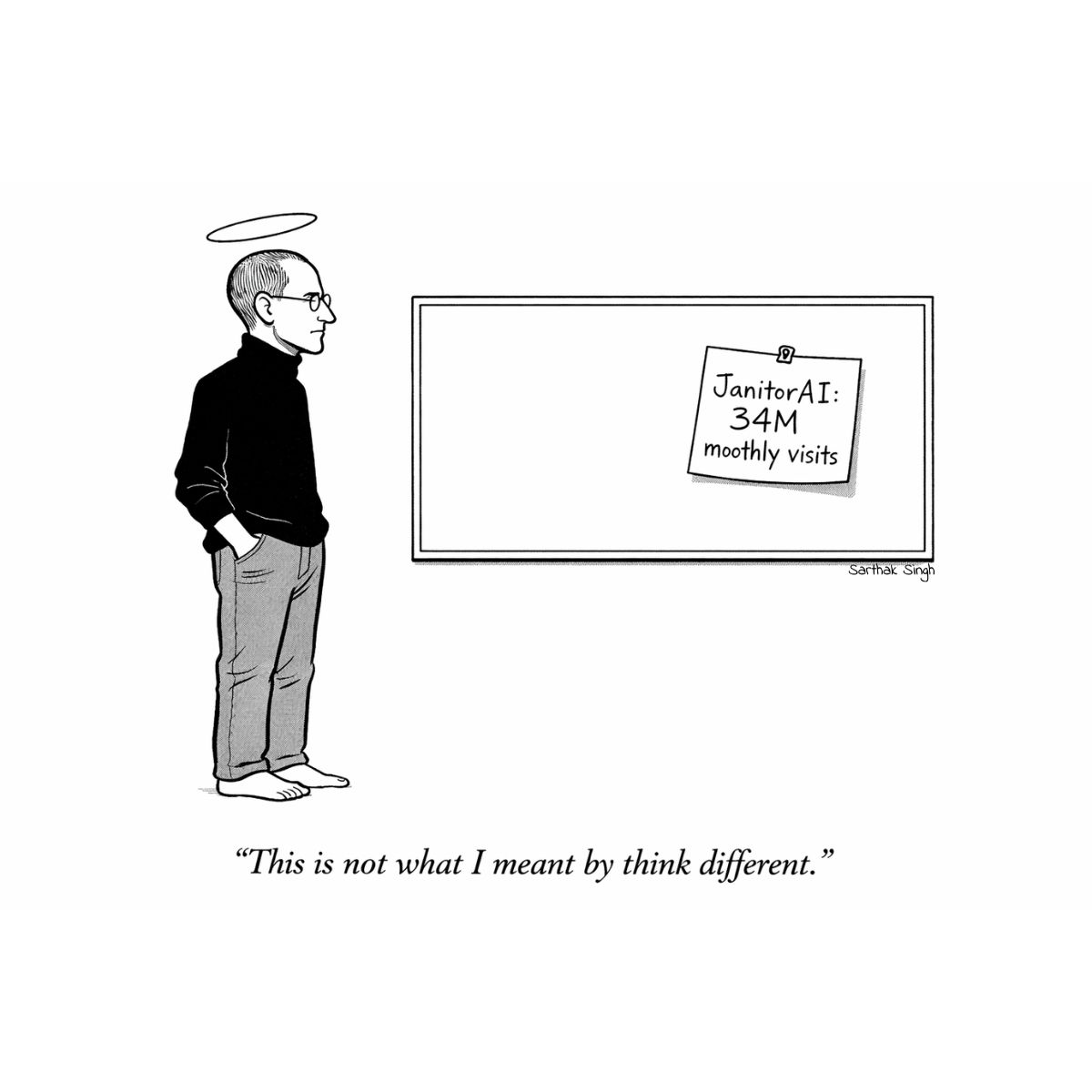 The signed editorial cartoon published with this post.
