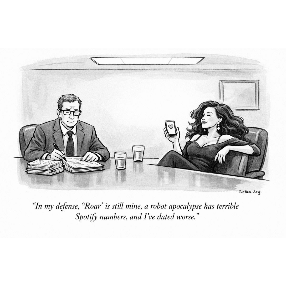 The signed editorial cartoon published with this post.