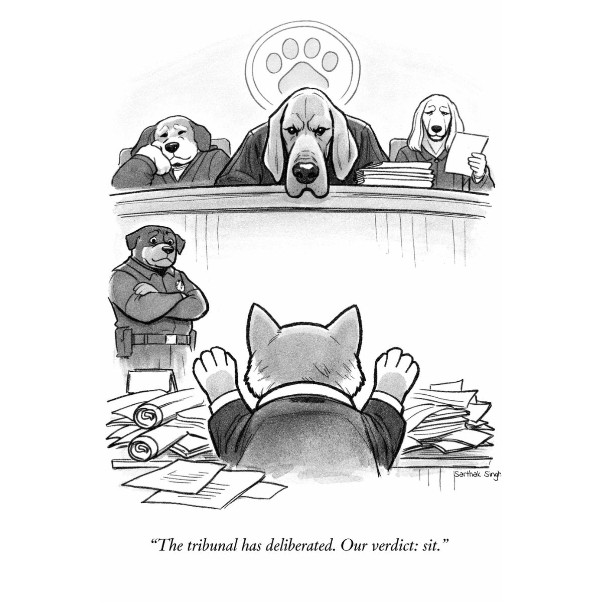 The signed editorial cartoon published with this post.