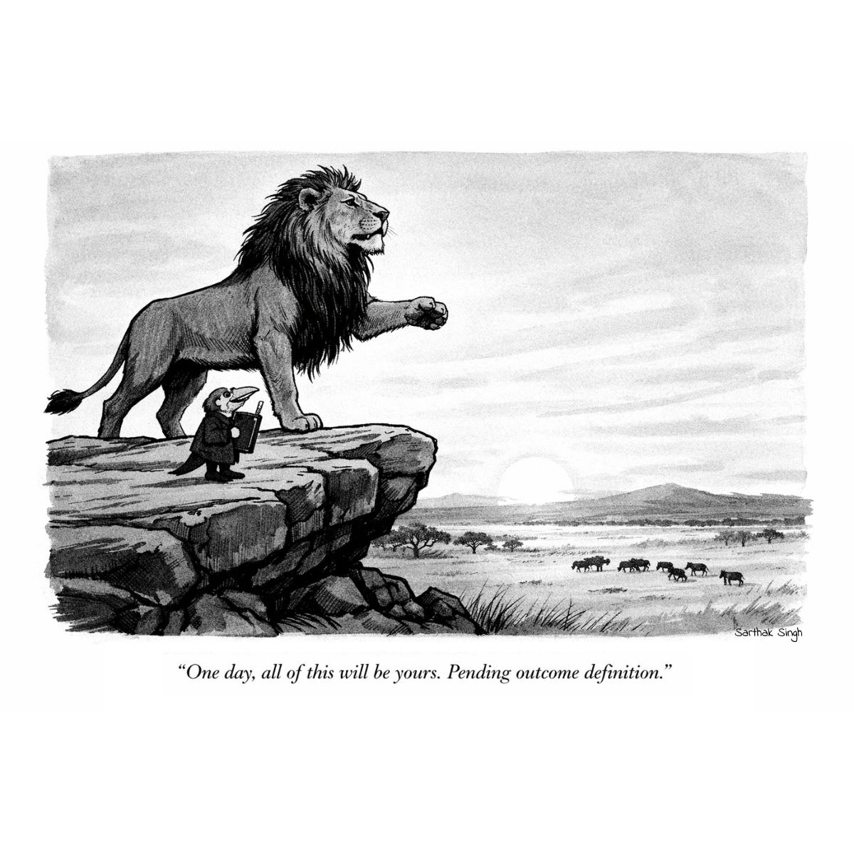 The signed editorial cartoon published with this post.